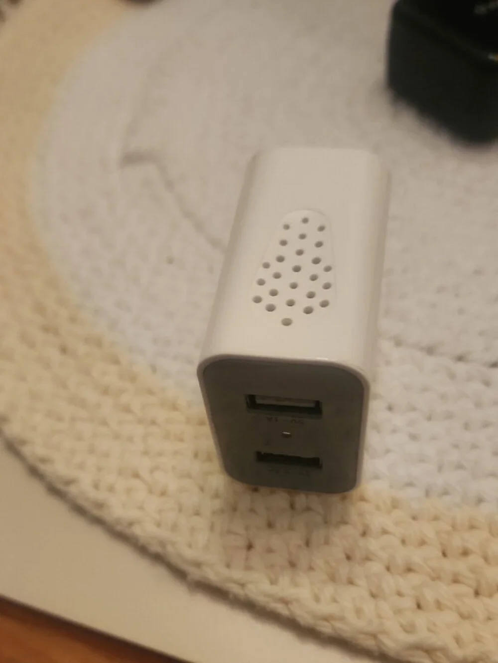 Dual USB Wall Charger - White